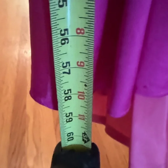 Vintage Hot Pink Jersey Gown